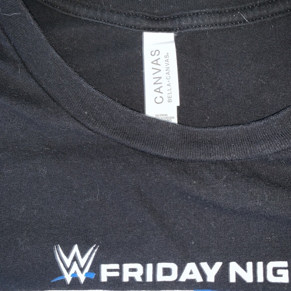 WWE Smack Down x NHL Anaheim Mighty Ducks Graphic Print T-Shirt Size 2XL XXL - Picture 3 of 6